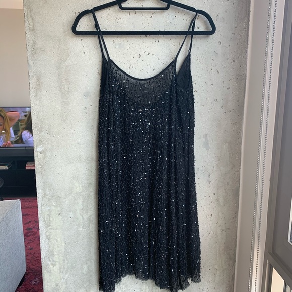 Allsaints Hand Embellished Dress 